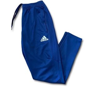 ADIDAS NAVY CLIMACOOL TRACK PANTS - (M)